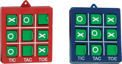 UNIQUE - 4 Tic Tac Toe piñata accessoires voor verjaardag