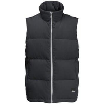 Jack Wolfskin Nature Corduroy Vest M, Mannen, Zwart, Mouwloos, maat: S