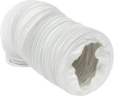 Sanivesk flexibele ventilatieslang - PVC - Wit - Ø100mm - 300cm