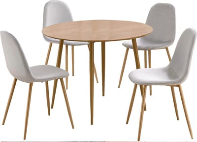 Monza|set 100 cm Grijs Eiken