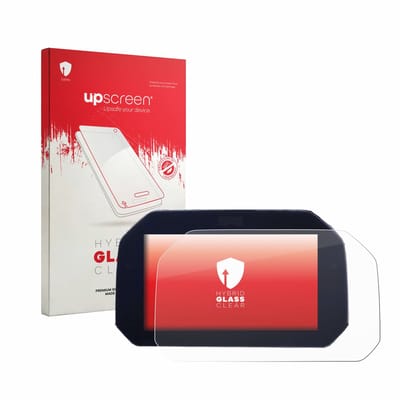 upscreen - Screenprotector voor BMW S 1000 XR K69 2024 TFT 6.5" - Folie Beschermfolie Beschermglas transparant