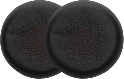 kwmobile 2x oorkussens geschikt voor Yealink BH70 / WH64 - Earpads voor koptelefoon in zwart