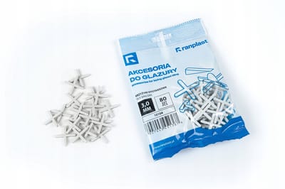 Ranplast Tegeldistanciers 3mm - 80 Stuks voor Egalere Voegen