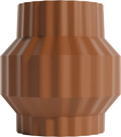 Fiastra Ferrara 16 cm keukengereihouder - spatelpot - aanrecht organizer - bruin