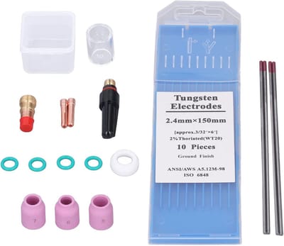 Lasapparaat Accessoires - TIG Onderdelen - Metaal Bewerken - Universele Pasvorm - 17 Delig - N.v.t.