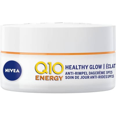 NIVEA Q10 Energy Anti-Rimpel Dagcrème - Normale en vermoeide huid - SPF 15 - Met vitamine C en Q10 - 50 ml