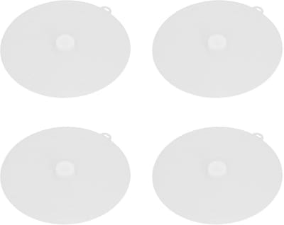 Dailygoods- Siliconen Deksel 23 cm - Hittebestendig - Herbruikbaar - Stapelbaar - Vershoud - Praktische Keukenhulp - Afdekdeksel