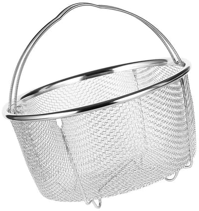 Store_8 - Mesh Stoommand - Stoompot met Roestvrijstalen Handgreep - 20cm - Voedingskwaliteit - Ideaal voor Restaurants - Duurzaam en Veilig