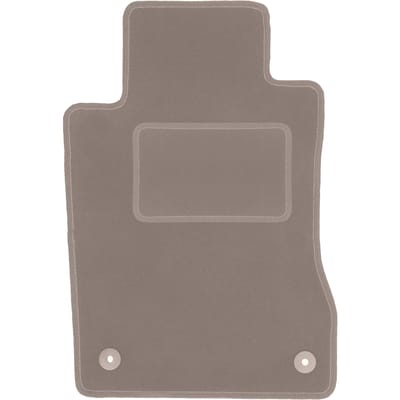 Beige bestuurdersmat voor: Mercedes E W211 sedan, stationwagen (2002-2009)