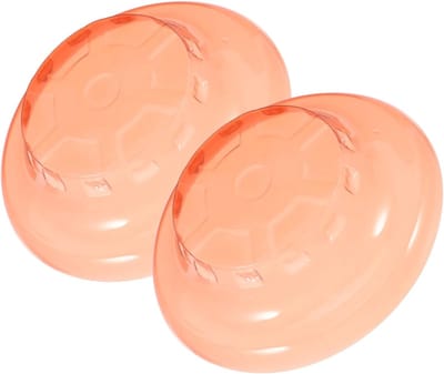Detectorafdekking Rookmelder - Beschermkap Alarm - Rookmelder Beschermen - Minimaliseert Valse Alarmen - 10.6 cm - Oranje