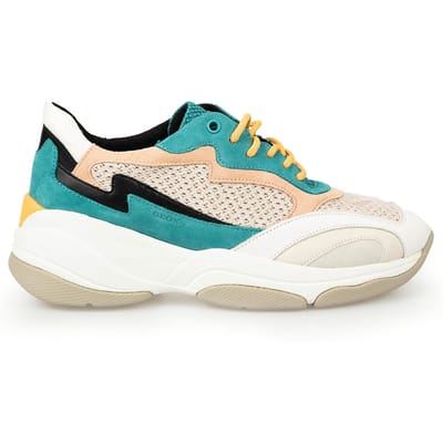 D Kirya B- sneakers – suède + mesh