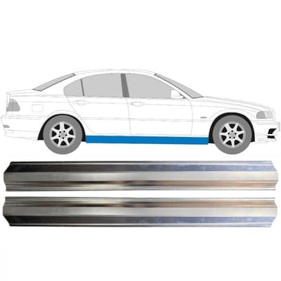 Reparatie dorpel voor BMW 3 E46 1998-2006 / Links + Rechts / Set