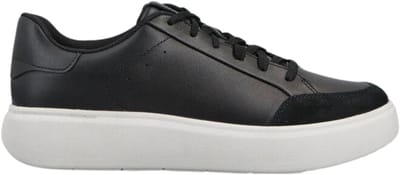 FitFlop RTG leren vetersneakers ZWART - Maat 43
