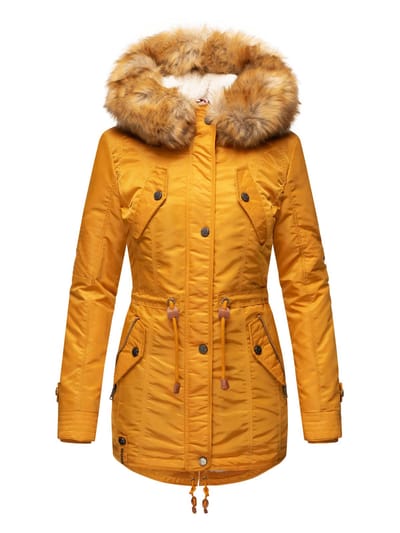 Navahoo Dames Winterjas B399 – Warm, Waterafstotend & Met Afneembare Bontkraag