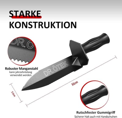 Metaaldetectorschop - Duurzame Handschop Voor Tuinieren - Draagbaar Kampeer-Graafwerktuig