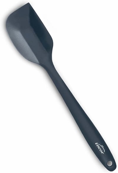 Grijze Siliconen Spatel met Ergonomische Handgreep - Vaatwasmachinebestendig en Hittebestendig 27,5 cm