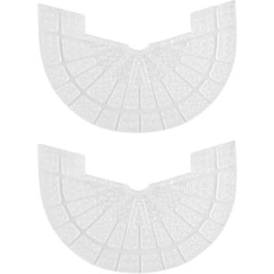 Slijtvast Buitenzool Binnenzolen voor Schoenen Reparatie Antislip Zelfklevende Zoolbeschermer Sticker Sneakers Hak Rubberen Schoenpads 39-40 white