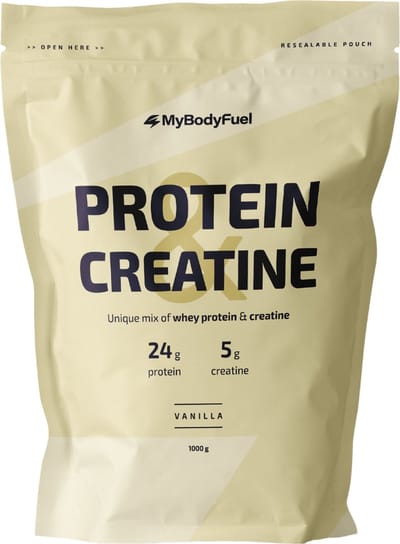 MyBodyFuel - Whey Protein & Creatine - Vanille Eiwitshake - Proteine Poeder met Creatine Monohydraat - 1000g