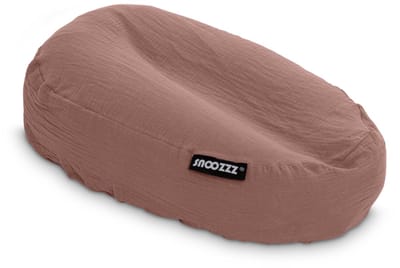 Snoozzz Relax hoes voor voedingskussen zwangerschapskussen - 100% katoen - Chestnut