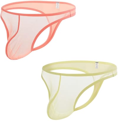 Dailygoods- Jockstrap met 3D-zak - Heren Tanga-ondergoed - Mesh Design - Transparant - Comfortabel - Ademend Materiaal
