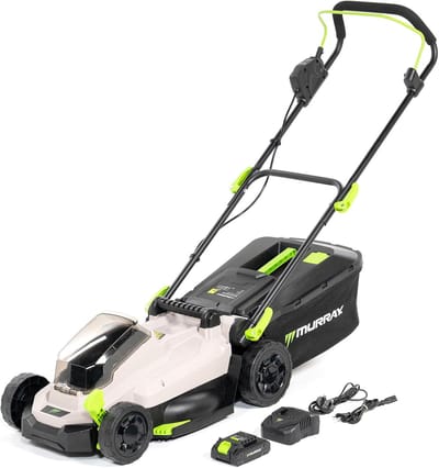 Accugrasmaaier 20V Li-Ion met inductiemotor - 33 cm maaibreedte, 5-traps hoogteverstelling