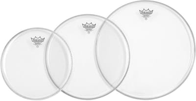 Remo velSet Emperor, Clear, standaard: 12",13",16" - Drumvellen set