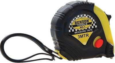 Benson Rolmaat met broekklem - 3 meter - 16 mm - meetgereedschap