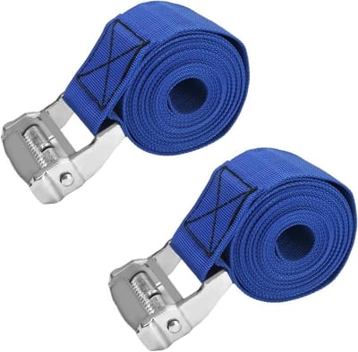 Spanbanden met Ratel - Lading Zekeren - Transport - Duurzaam Materiaal - 3.5 Meter - Blauw
