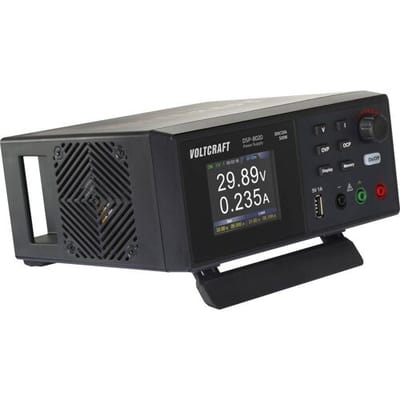 VOLTCRAFT DSP-8020 Labvoeding, regelbaar 0 - 80 V 0 - 20 A 500 W USB Aantal uitgangen: 1 x