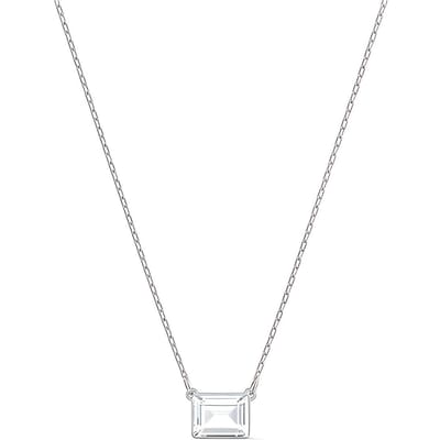 Collier Tennis Swarovski Collier Diamant Carré Collier Femme Argent 5568014 Silver,L white