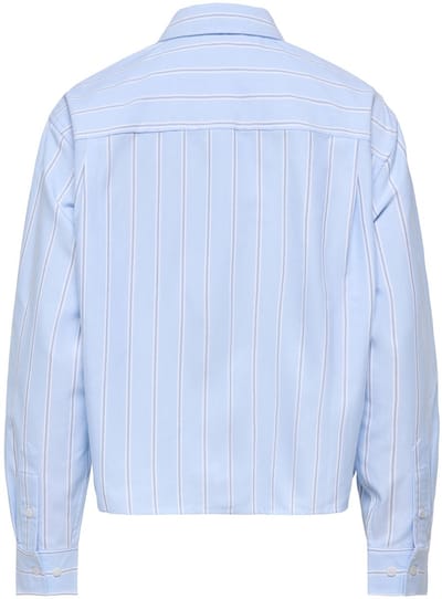 Only Blouse Onlelowen Ls Stripe Shirt Wvn Ex 15380467 Zen Blue/cloud Dancer Dames Maat - XS