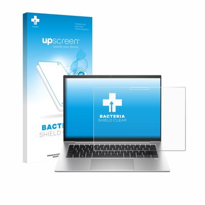 upscreen - Screenprotector voor HP Elite x360 1040 G10 2-in-1 - Folie Beschermfolie transparant antibacterieel
