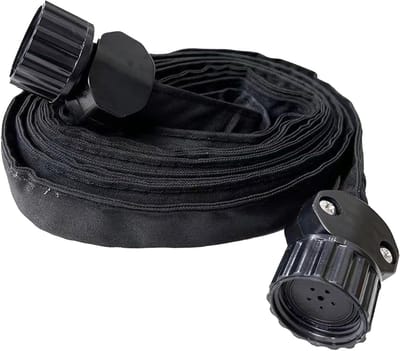 Druppelslang - Lekslang Soaker slang - Planten water geven - Knikvrij Dubbellaags - 15 meter - Groen
