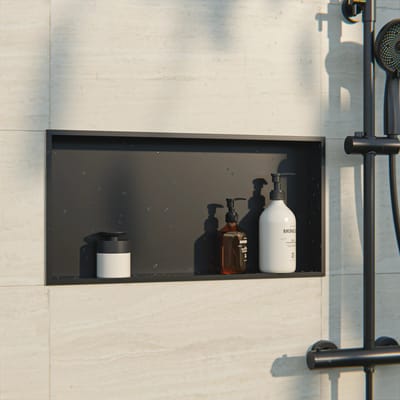 Badkamernis - 30x60x7 - Zwart