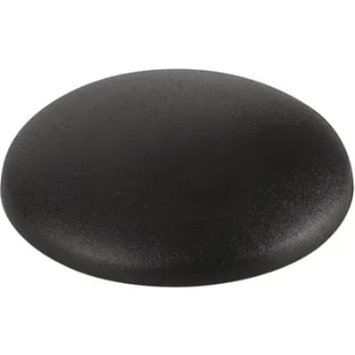 Fix-o-moll Stootdop - Zelfklevend - Zwart - Rubber - Diameter 40mm - 2 Stuks