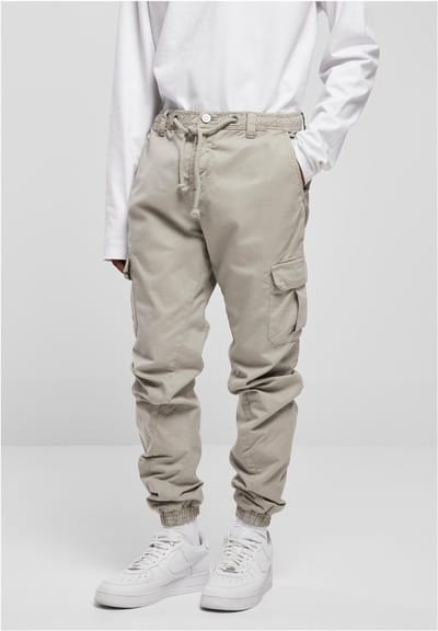 Urban Classics - Cargo Jogging Cargobroek - XXL - Grijs