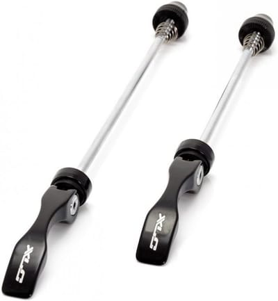 Lichtgewicht Aluminium Snelspanner Set voor Fietswielen (Voor- en Achter)