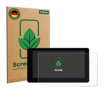 2 Stuks Screenprotector voor Zontes 368K - Hoogwaardige Beschermfolie transparant