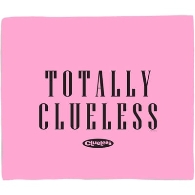 Clueless Totally Clueless Fleece Deken - M