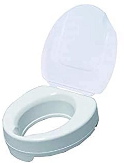Toiletverhoger met deksel - Verhoogde Toiletbril voor Gemakkelijker Gebruik