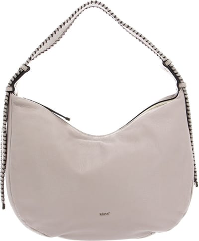 abro Leren Schoudertas Leather Dalia Hobo Bag Merle Sahara Beige