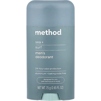 Deodorant voor heren, Zee + Surfen, 75G(2,65 vloeibare ounces) gray