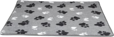 Hundos Vetbed met voetprint Maat S 72x48 cm Grijs