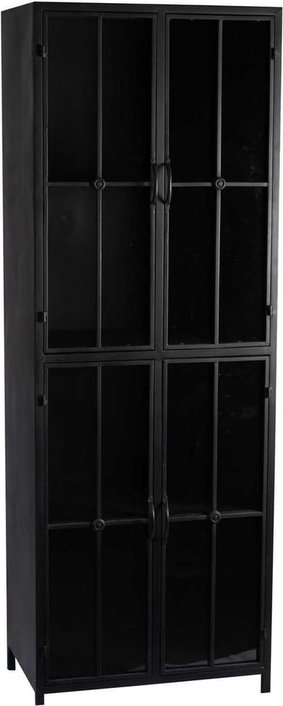 PTMD - Kast Cave - Zwart - 60x40.5x171cm