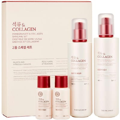 THE FACE SHOP Granaatappel & Collageen Speciale 2-delige Set Piece Set