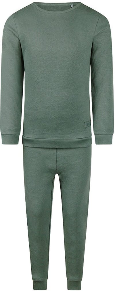 Koko Noko Jongens Pyjamaset - Donkergroen