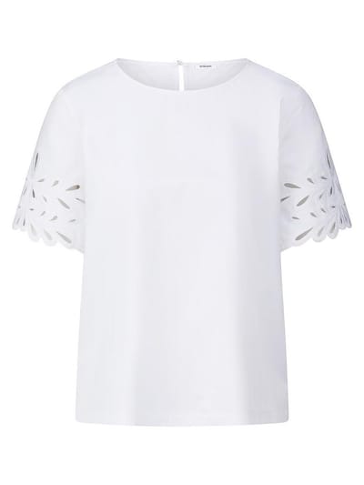 Blouse Van Peter Hahn wit