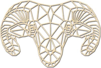 Geometrische Ram / Dieren