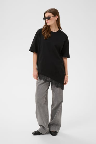 Dames-T-shirt Soaked in Luxury SLJina
