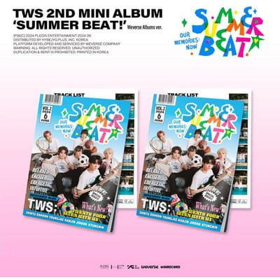 TWS - 2e Mini Album SUMMER BEAT! (Weverse Albums ver.) 2PCS